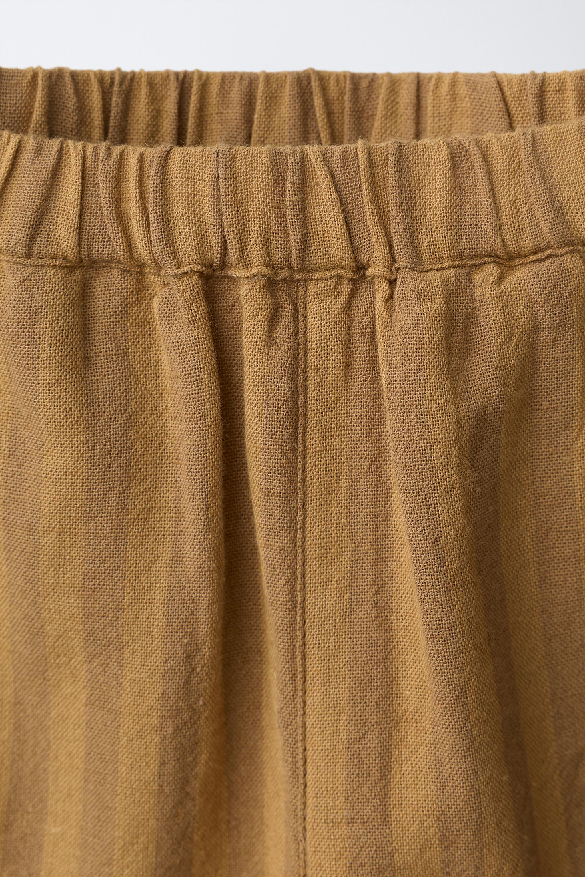 PANTALON BAGGY À RAYURES
